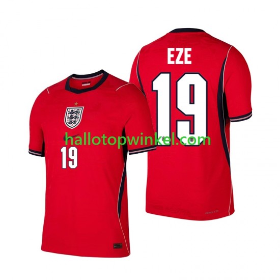 Engeland Voetbalshirt Eberechi Eze 19 Heren Uit Tenue WK 2026 Korte Mouw