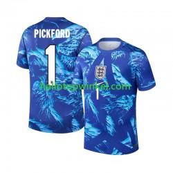 Engeland Voetbalshirt Jordan Pickford 1 Doelman Heren Derde Tenue WK 2026 Korte Mouw