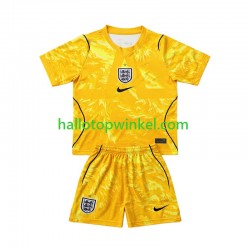 Engeland Voetbalshirt Doelman Kleuters/Kids Vierde Tenue WK 2026 Korte Mouw