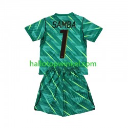Frankrijk Voetbalshirt Brice Samba 1 Doelman Kleuters/Kids Derde Tenue WK 2026 Korte Mouw