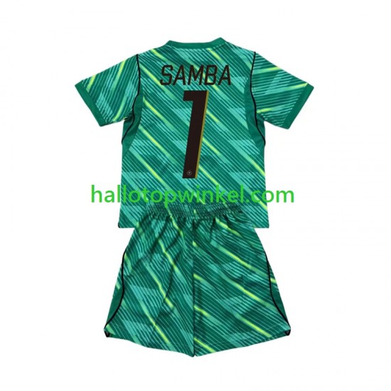 Frankrijk Voetbalshirt Brice Samba 1 Doelman Kleuters/Kids Derde Tenue WK 2026 Korte Mouw