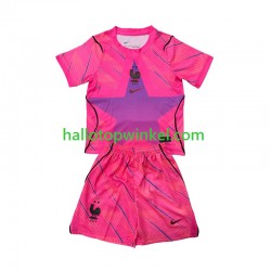 Frankrijk Voetbalshirt Doelman Kleuters/Kids Uit Tenue WK 2026 Korte Mouw