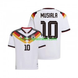 Duitsland Voetbalshirt Jamal Musiala 10 Heren Thuis Tenue WK 2026 Korte Mouw