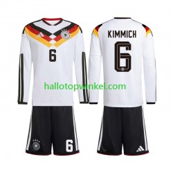Duitsland Voetbalshirt Joshua Kimmich 6 Kleuters/Kids Thuis Tenue WK 2026 Lange Mouw