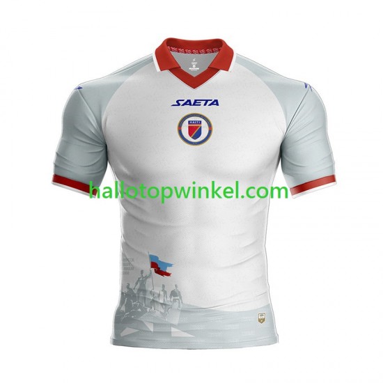 Voetbalshirt Haiti Heren Uit Tenue WK 2026 Korte Mouw