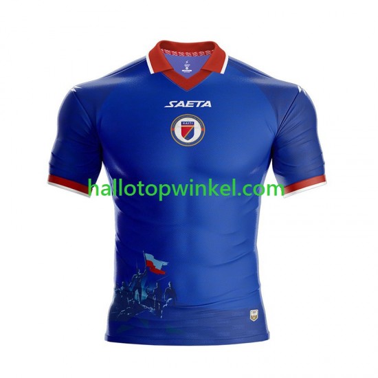 Voetbalshirt Haiti Heren Thuis Tenue WK 2026 Korte Mouw