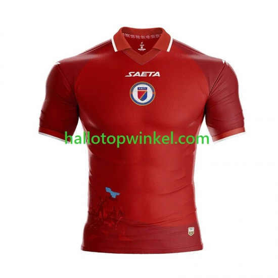 Voetbalshirt Haiti Heren Derde Tenue WK 2026 Korte Mouw