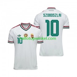 Hongarije Voetbalshirt Dominik Szoboszlai 10 Heren Uit Tenue WK 2026 Korte Mouw