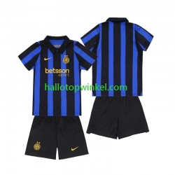 Inter Milan Voetbalshirt Kleuters/Kids Thuis Tenue 2026-2027 Korte Mouw