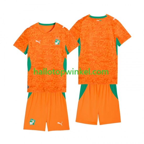 Ivoorkust Voetbalshirt Heren Kleuters/Kids Thuis Tenue WK 2026 Korte Mouw