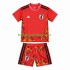 Japan Voetbalshirt Doelman Kleuters/Kids Thuis Tenue WK 2026 Korte Mouw