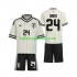 Japan Voetbalshirt Kaishu Sano 24 Kleuters/Kids Uit Tenue WK 2026 Korte Mouw