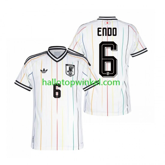 Japan Voetbalshirt Wataru Endo 6 Heren Uit Tenue WK 2026 Korte Mouw