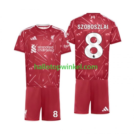 Liverpool Voetbalshirt Dominik Szoboszlai 8 Kleuters/Kids Thuis Tenue 2026-2027 Korte Mouw