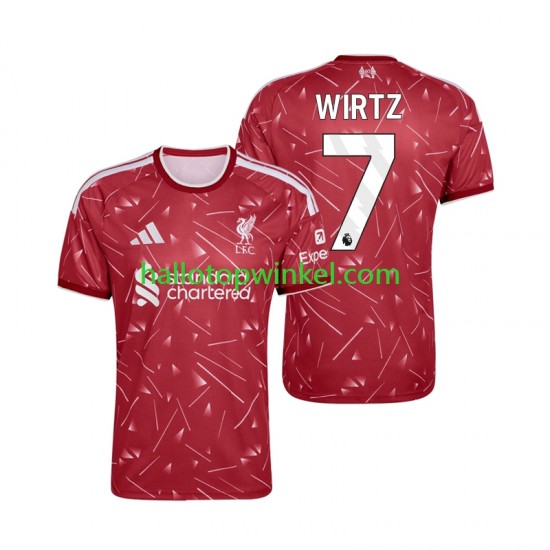 Liverpool Voetbalshirt Florian Wirtz 7 Heren Thuis Tenue 2026-2027 Korte Mouw