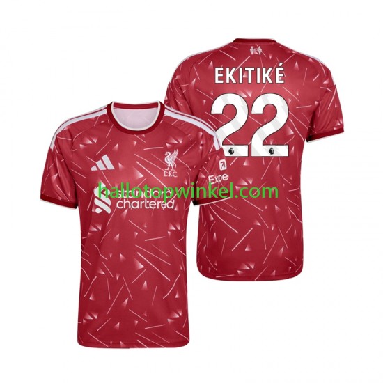 Liverpool Voetbalshirt Hugo Ekitike 22 Heren Thuis Tenue 2026-2027 Korte Mouw