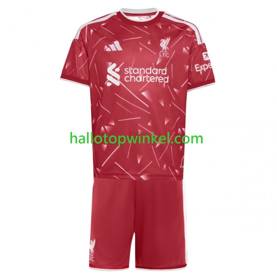 Liverpool Voetbalshirt Kleuters/Kids Thuis Tenue 2026-2027 Korte Mouw