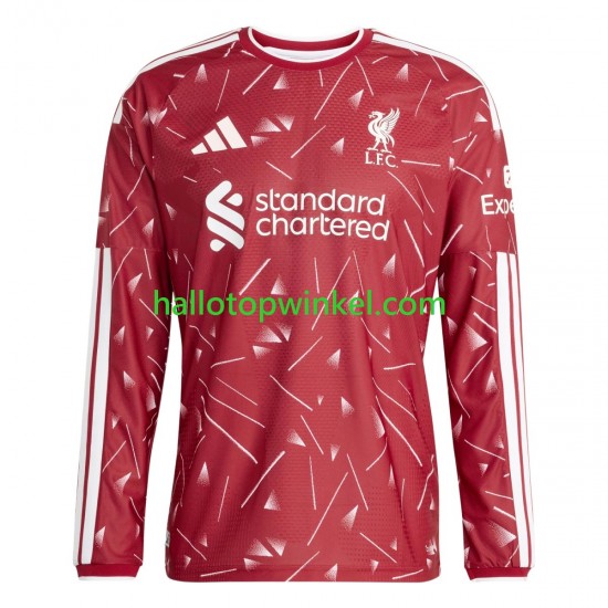 Liverpool Voetbalshirt Heren Thuis Tenue 2026-2027 Lange Mouw