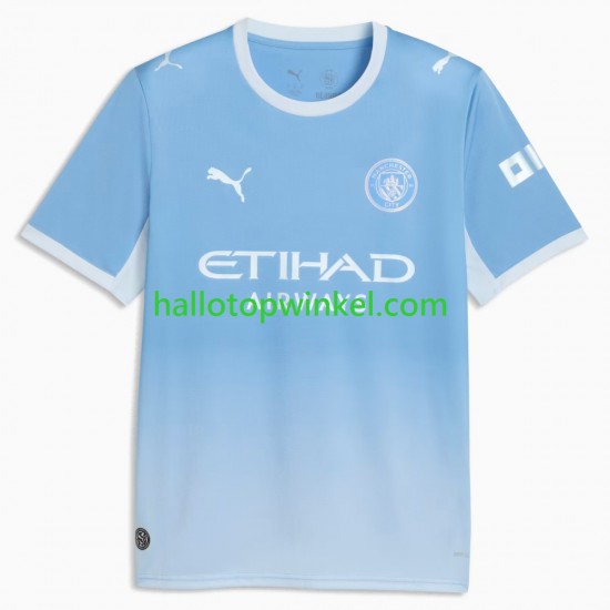 Manchester City Voetbalshirt Heren Thuis Tenue 2026-2027 Korte Mouw