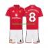 Manchester United Voetbalshirt Bruno Fernandes 8 Kleuters/Kids Thuis Tenue 2026-2027 Korte Mouw