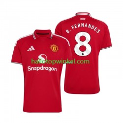 Manchester United Voetbalshirt Bruno Fernandes 8 Heren Thuis Tenue 2026-2027 Korte Mouw