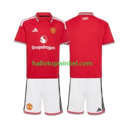 Manchester United Voetbalshirt Kleuters/Kids Thuis Tenue 2026-2027 Korte Mouw