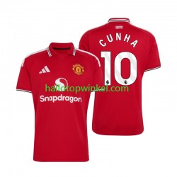 Manchester United Voetbalshirt Matheus Cunha 10 Heren Thuis Tenue 2026-2027 Korte Mouw