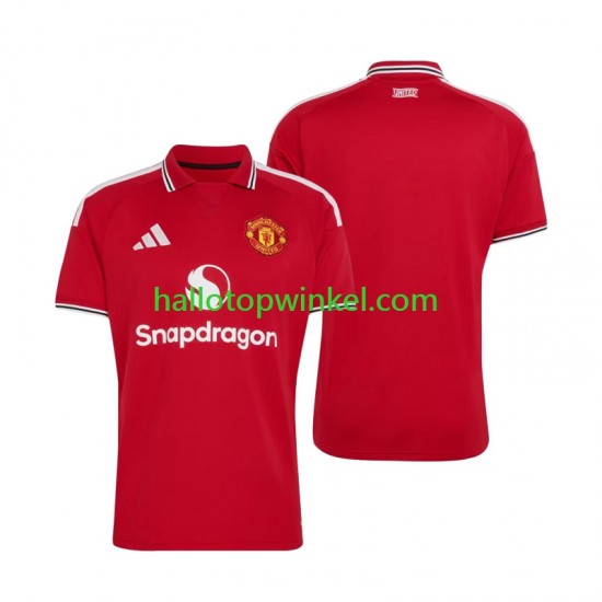 Manchester United Voetbalshirt Heren Thuis Tenue 2026-2027 Korte Mouw