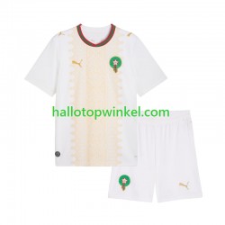 Marokko Voetbalshirt Kleuters/Kids Uit Tenue 2026 Korte Mouw