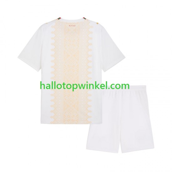 Marokko Voetbalshirt Kleuters/Kids Uit Tenue 2026 Korte Mouw