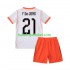 Nederland Voetbalshirt Frenkie de Jong 21 Kleuters/Kids Uit Tenue WK 2026 Korte Mouw
