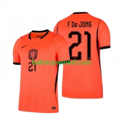 Nederland Voetbalshirt Frenkie de Jong 21 Heren Thuis Tenue WK 2026 Korte Mouw