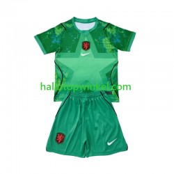 Nederland Voetbalshirt Doelman Kleuters/Kids Derde Tenue WK 2026 Korte Mouw