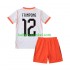 Nederland Voetbalshirt Jeremie Frimpong 12 Kleuters/Kids Uit Tenue WK 2026 Korte Mouw
