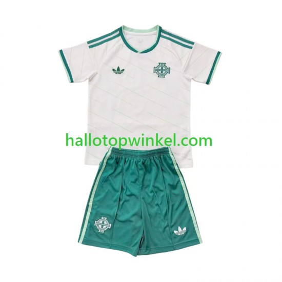 Noord-Ierland Voetbalshirt Kleuters/Kids Uit Tenue 2026 Korte Mouw