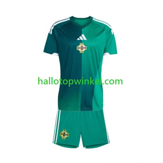 Noord-Ierland Voetbalshirt Kleuters/Kids Thuis Tenue 2026 Korte Mouw