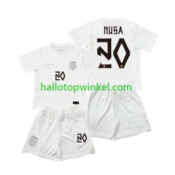 Noorwegen Voetbalshirt Antonio NUSA 20 Kleuters/Kids Derde Tenue WK 2026 Korte Mouw
