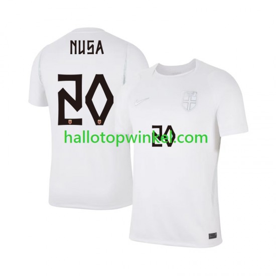 Noorwegen Voetbalshirt Antonio NUSA 20 Heren Derde Tenue WK 2026 Korte Mouw