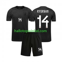 Noorwegen Voetbalshirt Julian Ryerson 14 Kleuters/Kids Uit Tenue WK 2026 Korte Mouw