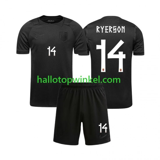 Noorwegen Voetbalshirt Julian Ryerson 14 Kleuters/Kids Uit Tenue WK 2026 Korte Mouw