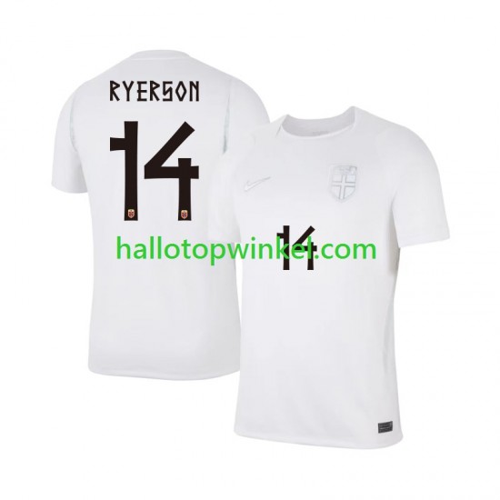 Noorwegen Voetbalshirt Julian Ryerson 14 Heren Derde Tenue WK 2026 Korte Mouw