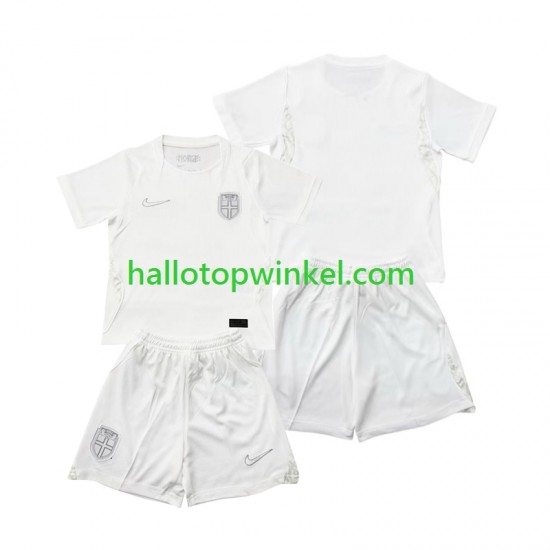 Noorwegen Voetbalshirt Kleuters/Kids Derde Tenue WK 2026 Korte Mouw