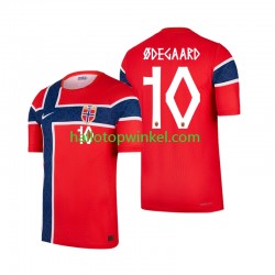 Noorwegen Voetbalshirt Martin Odegaard 10 Heren Thuis Tenue WK 2026 Korte Mouw