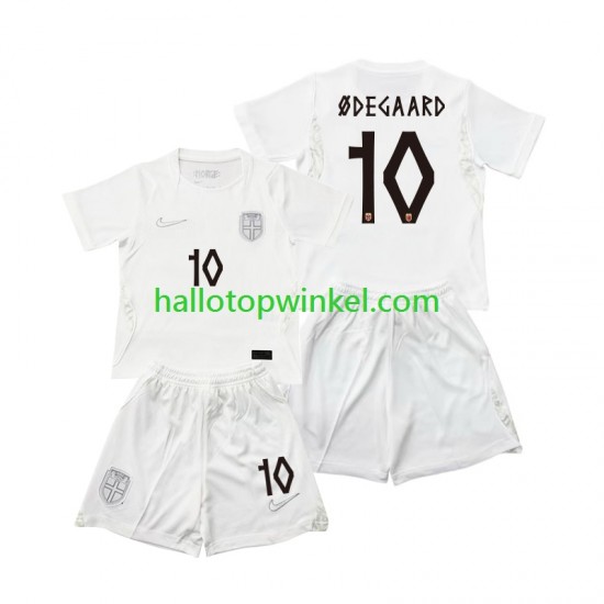 Noorwegen Voetbalshirt Martin Odegaard 10 Kleuters/Kids Derde Tenue WK 2026 Korte Mouw