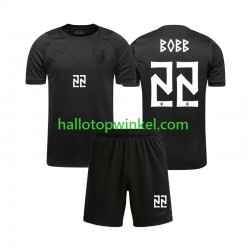 Noorwegen Voetbalshirt Oscar Bobb 22 Kleuters/Kids Uit Tenue WK 2026 Korte Mouw