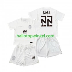 Noorwegen Voetbalshirt Oscar Bobb 22 Kleuters/Kids Derde Tenue WK 2026 Korte Mouw