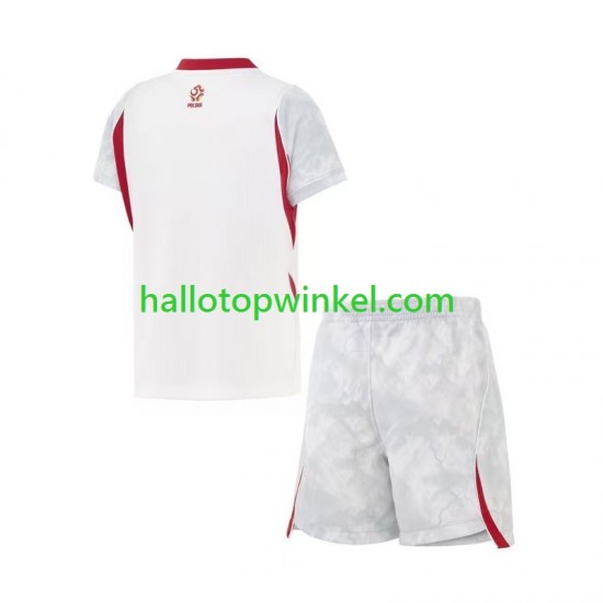 Polen Voetbalshirt Kleuters/Kids Thuis Tenue WK 2026 Korte Mouw