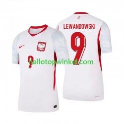 Polen Voetbalshirt Robert Lewandowski 9 Heren Thuis Tenue 2026 Korte Mouw