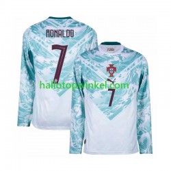 Portugal Voetbalshirt Cristiano Ronaldo 7 Heren Uit Tenue WK 2026 Lange Mouw