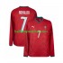 Portugal Voetbalshirt Cristiano Ronaldo 7 Heren Thuis Tenue WK 2026 Lange Mouw
